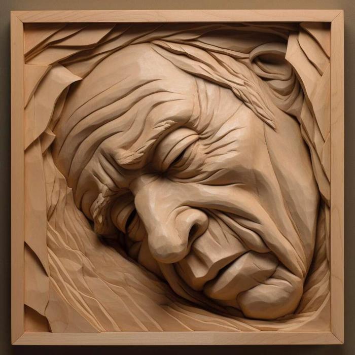 نموذج ثلاثي الأبعاد لآلة CNC 3D Art 